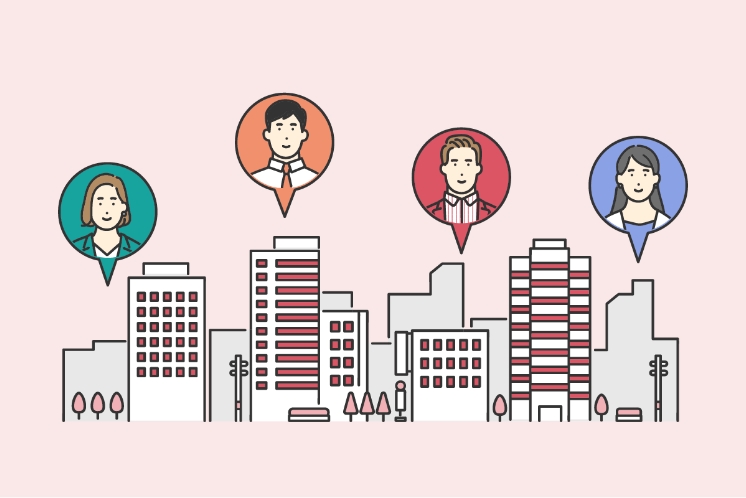 複数事業所のデータをまとめて可視化